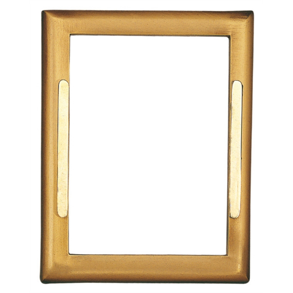 0000014 cornice foto rettangolare con decorazione in oro cotile bronzo 1000