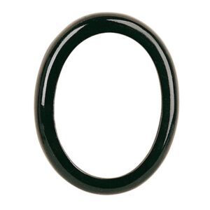 Cornice porta-foto ovale – Finitura nera – Linea Olpe – Bronzo