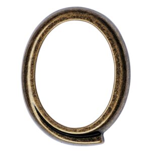 Cornice porta-foto ovale – Finitura Glitter – Linea Idria – Bronzo