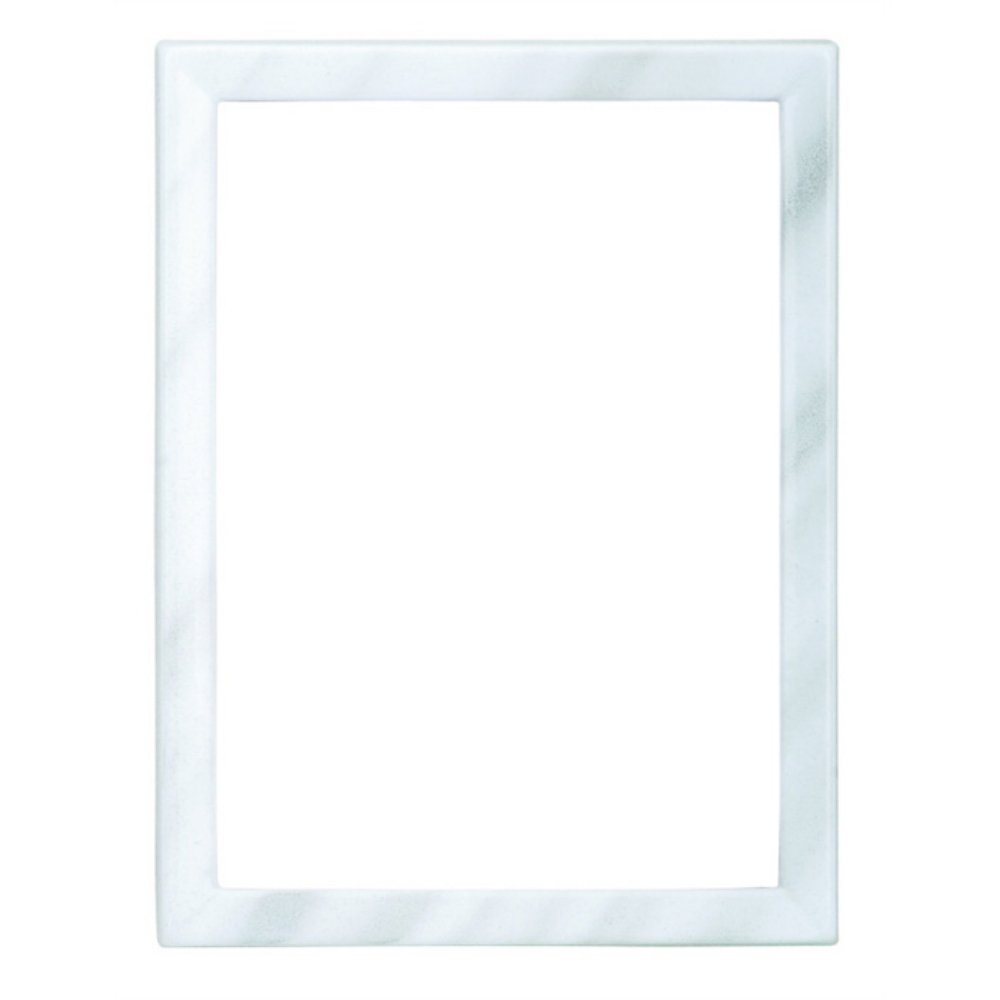 0000907 cornice rettangolare carrara 1000