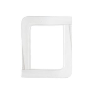 Cornice porta-foto rettangolare – Finitura bianca – Linea Idria Bianco – Bronzo