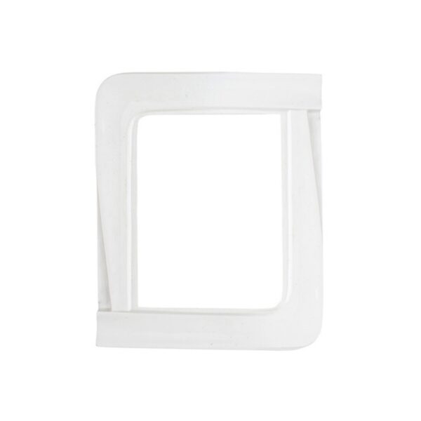 Cornice porta-foto rettangolare - Finitura bianca - Linea Idria Bianco - Bronzo
