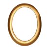 Cornice porta-foto ovale - Bronzo lucido - Linea Olpe