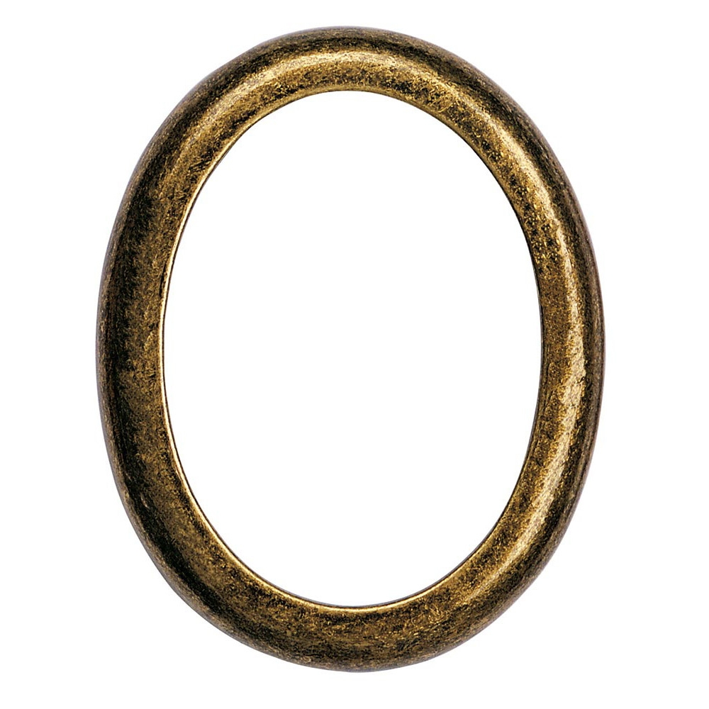0002951 cornice in bronzo formato ovale linea olpe cm 8x10 a parete 1000