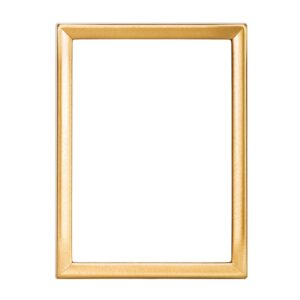 Cornice porta-foto rettangolare bordo sottile – Bronzo lucido