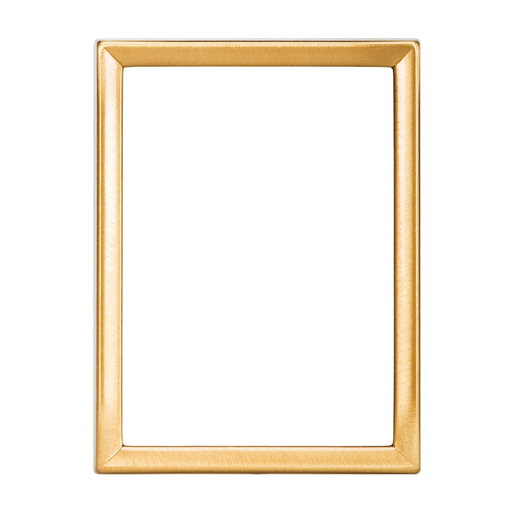 0003027 cornice porta foto rettangolare in bronzo bordo sottile 1000