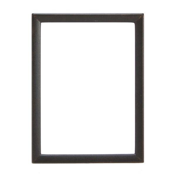 Cornice porta-foto rettangolare bordo sottile - Bronzo patinato