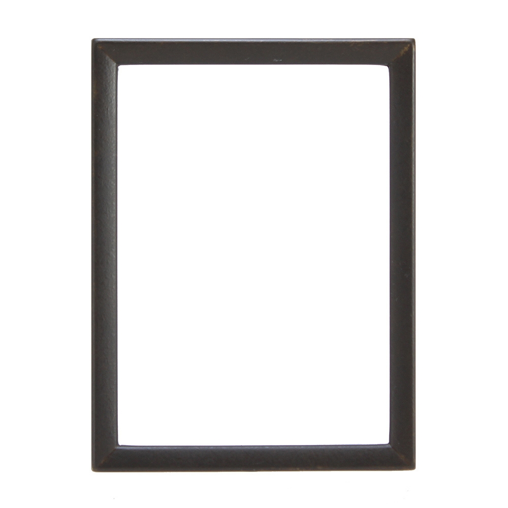 0003028 cornice porta foto rettangolare in bronzo bordo sottile 1000