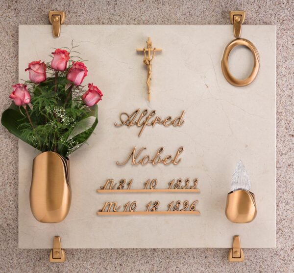 Cornice porta-foto ovale - Linea Olla - Bronzo - immagine 2
