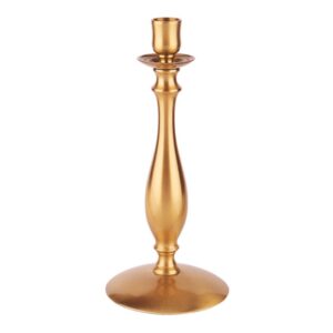 Candelabro in bronzo dorato stilizzato