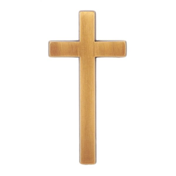 Croce in bronzo piccola (cm 8x4)