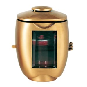 Lampada a cero per lapidi – Bronzo – Linea Olpe