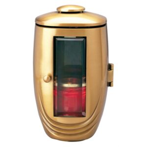 Lampada a cero grande per lapidi – Bronzo – Linea Pelike