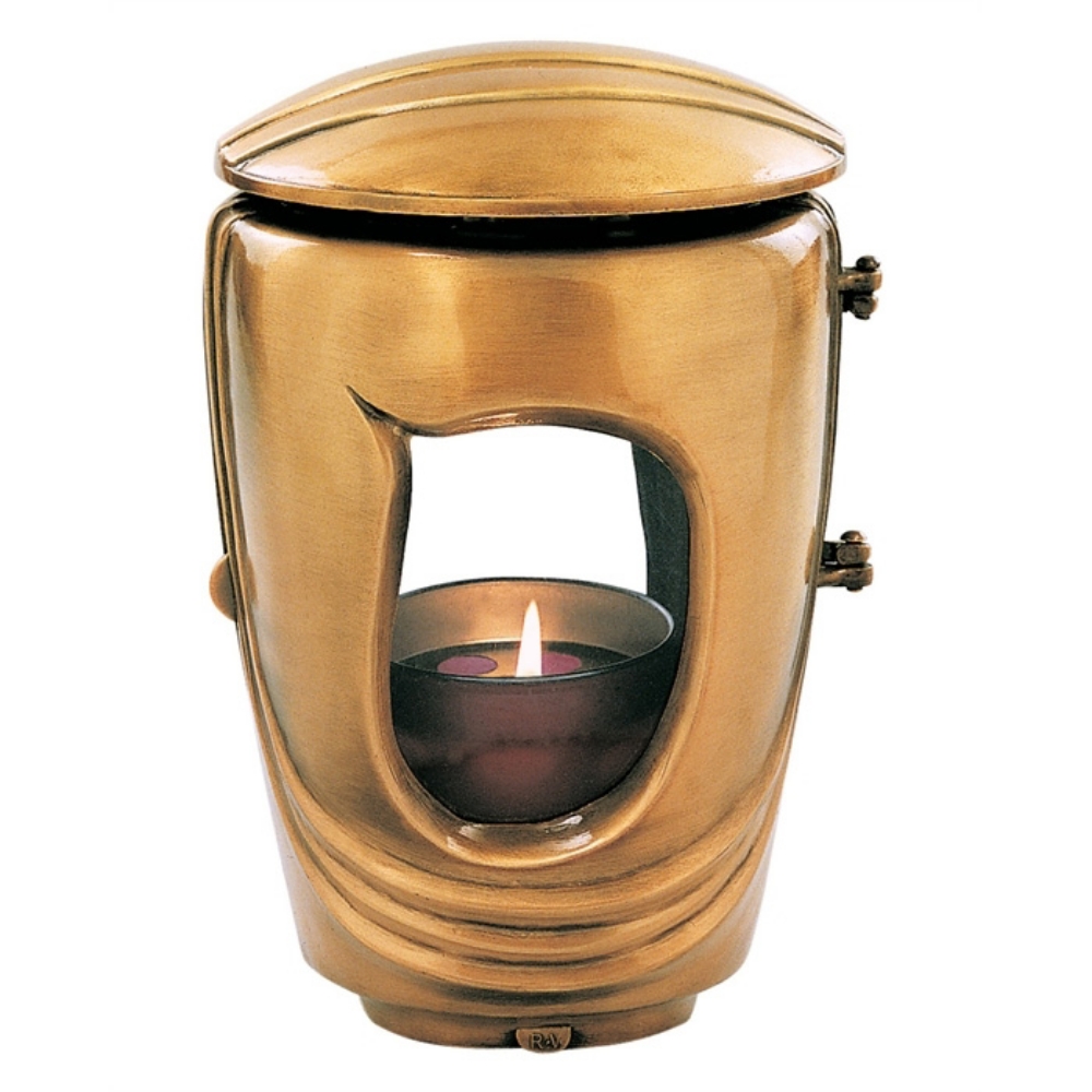 0000507 lampada a cero cilindrica bronzo linea pelike 1000