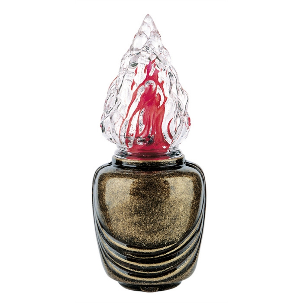 0000508 lampada pelike bronzo finitura glitter 1000