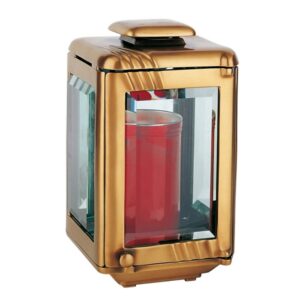 Lampada a cero per lapidi – Bronzo – Linea Cista