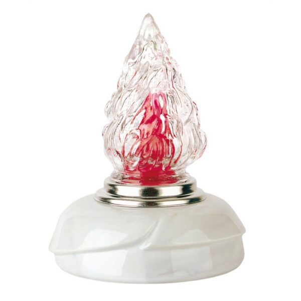 Lampada ad incasso per tombe a terra - Linea Victoria Marmo Carrara - Porcellana