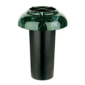 Vaso portafiori da incasso per tombe a terra o per mensole – Linea Verde Guatemala