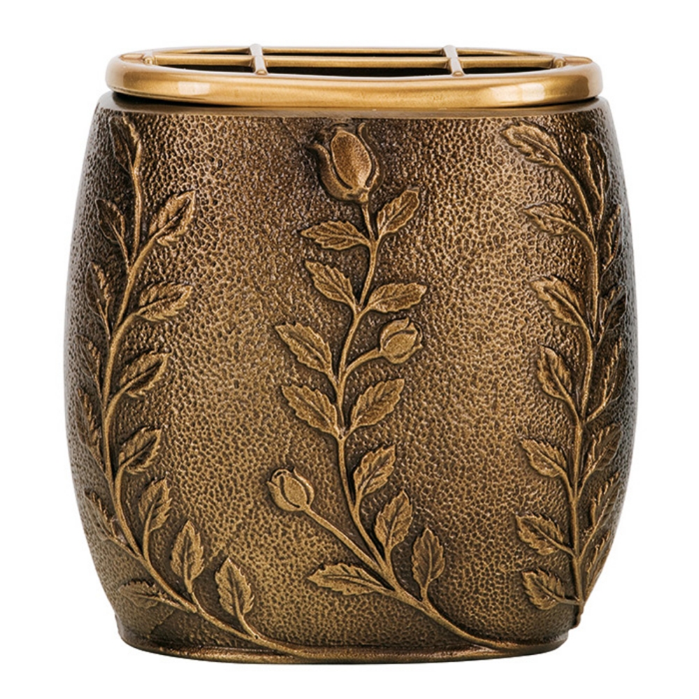 0000993 vaschetta portafiori meg bronzo shell moulding 1000