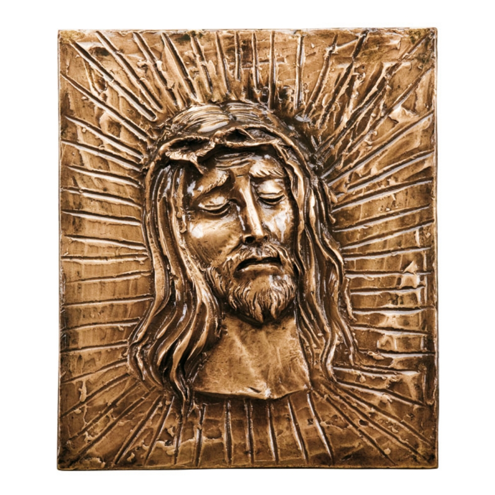 0001038 targa cristo rilievo 1000