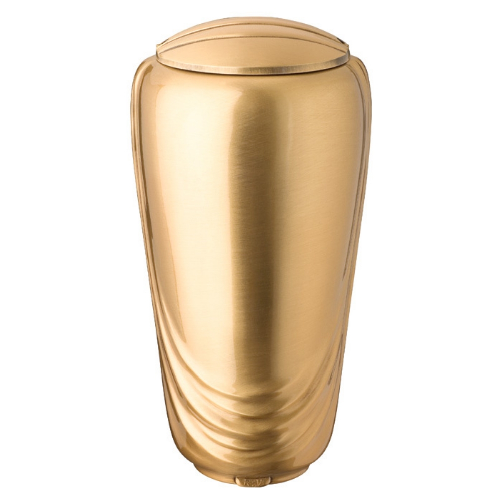 urne cinerarie - modello pelike bronzo lucido