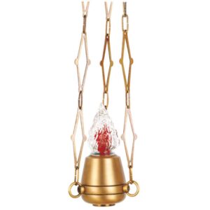 Lampadario in bronzo per cappelle – Linea Cotile