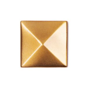 Borchia piramidale semplice in bronzo (non portante)