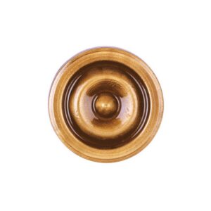 Borchia in bronzo rotonda (non portante)
