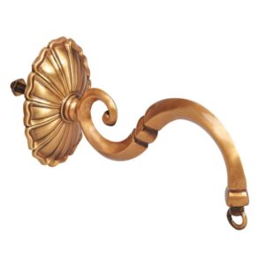 Braccio in bronzo per lampadario