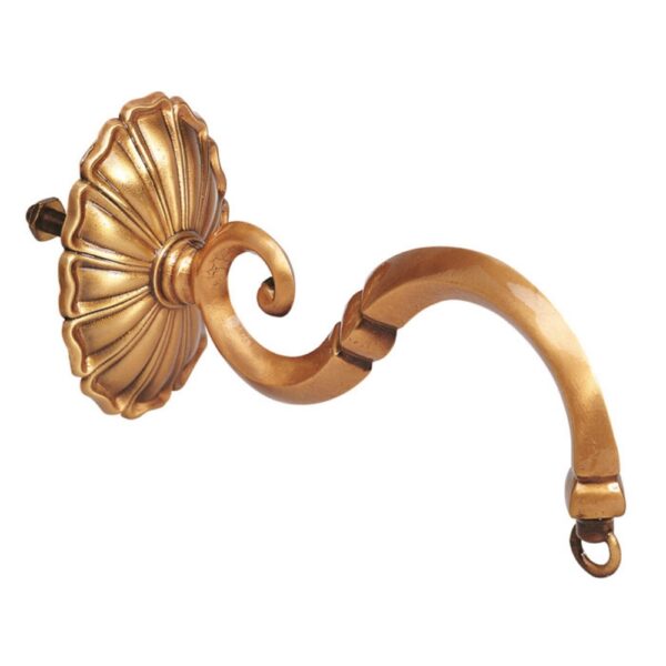 Braccio in bronzo per lampadario