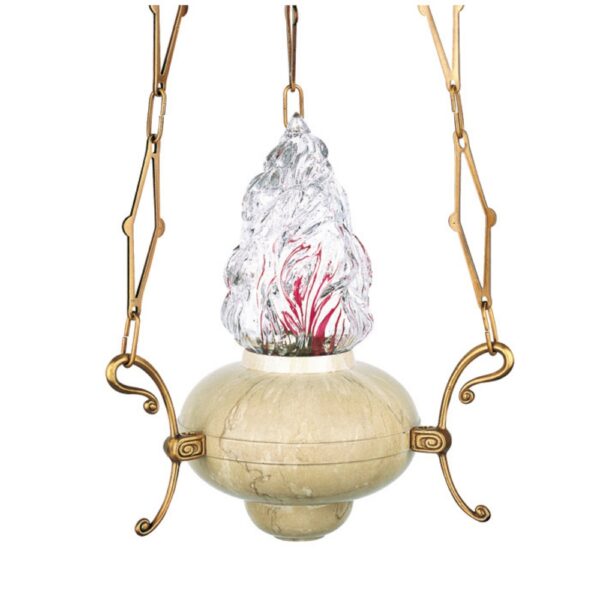 lampadari per cappelle - bronzo botticino