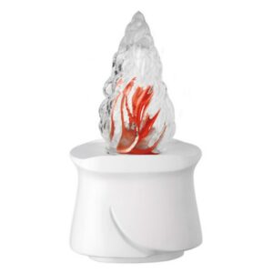 Lampada votiva per lapidi – Linea Idria – Bronzo bianco