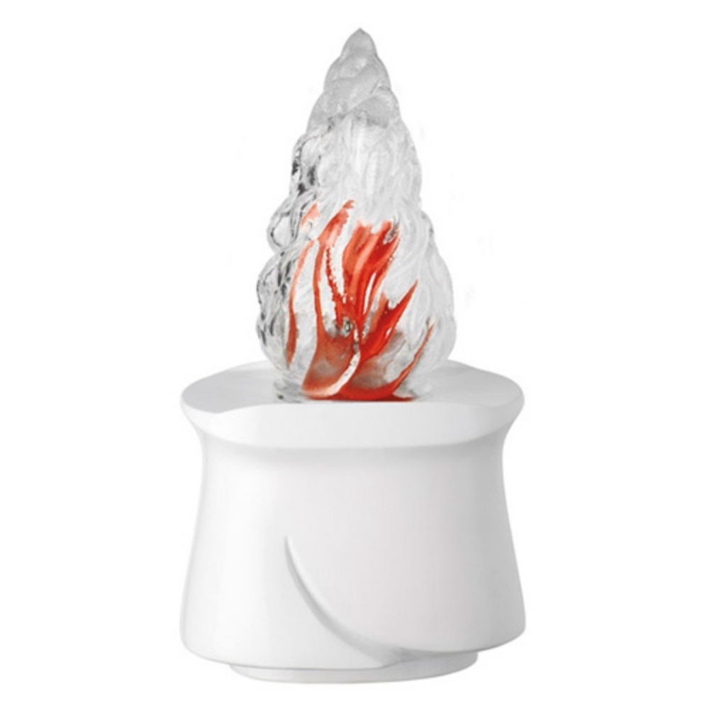 0002080 lampada votiva per lapidi linea idria bronzo bianco 1000