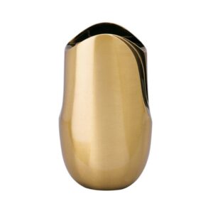Vaso portafiori grande per lapide o monumento cimiteriale – Linea Olla – Bronzo