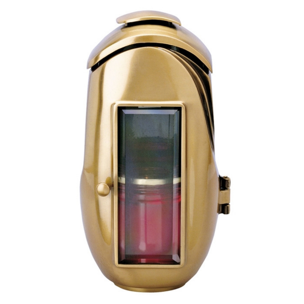 0002135 lampada a cero in bronzo linea olla cm 25 a parete 1000