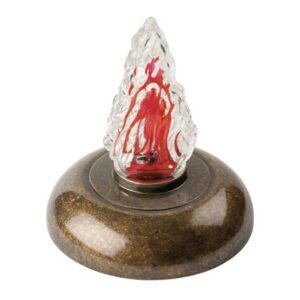 Lampada ad incasso per tombe a terra – Linea Cotile – Bronzo finitura glitter