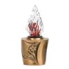 Lampada votiva per lapidi - Linea Seba - Bronzo