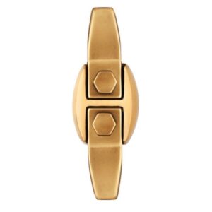 Staffa compatta in bronzo per sostegno lapide spessore zero (4,5×8)