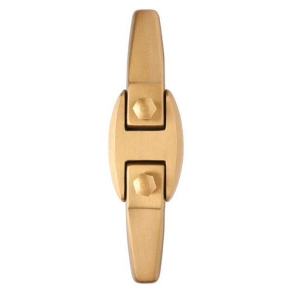 Staffa compatta in bronzo con alette lunghe per sostegno lapide - immagine 3