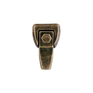 Staffa compatta in bronzo per sostegno lapide – Finitura Bronzo Glitter