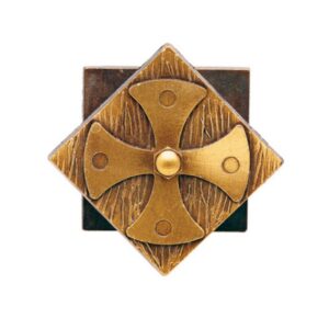 Staffa in bronzo per sostegno lapide – Modello Eraclea