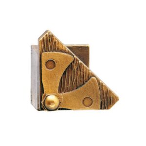 Staffa in bronzo per sostegno lapide – Modello Eraclea