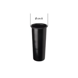 Ricambio in plastica per portafiori (cm 17,5 x 7,2 diametro)