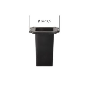 Ricambio in plastica per portafiori (cm 15,5 x 8 x 5)