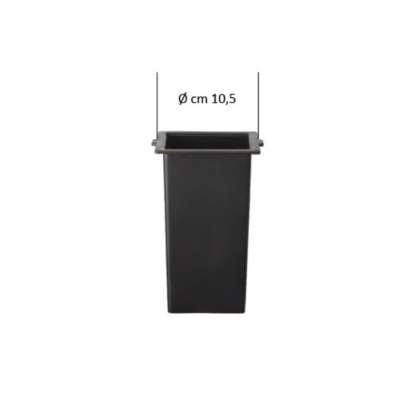 Ricambio in plastica per portafiori (cm 16 x 8 x 5)
