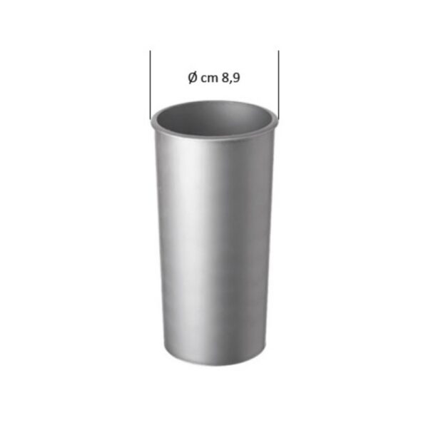Ricambio in plastica per portafiori (cm 16 x 8 diametro)