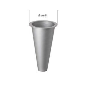 Ricambio in plastica per portafiori (cm 15,5 x 7,5 diametro)