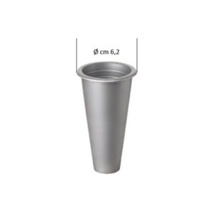 Ricambio in plastica per portafiori (cm 11 x 5,5 diametro)