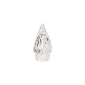 Fiamma vetro – Altezza 11 cm – Diametro attacco 4,5 cm