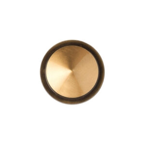 Borchia conica in bronzo cm 5,5 (portante)